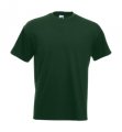 T-shirts Fruit of the Loom Super premium 61-044-0 bottle green
